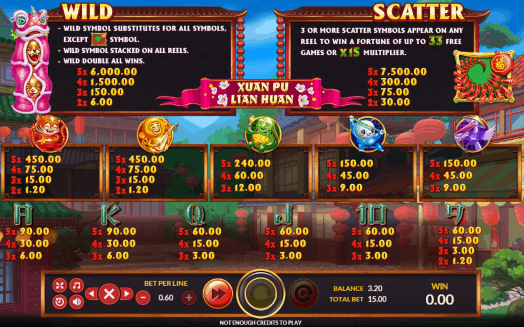 Xuan Pu Lian Huan Joker123 Info