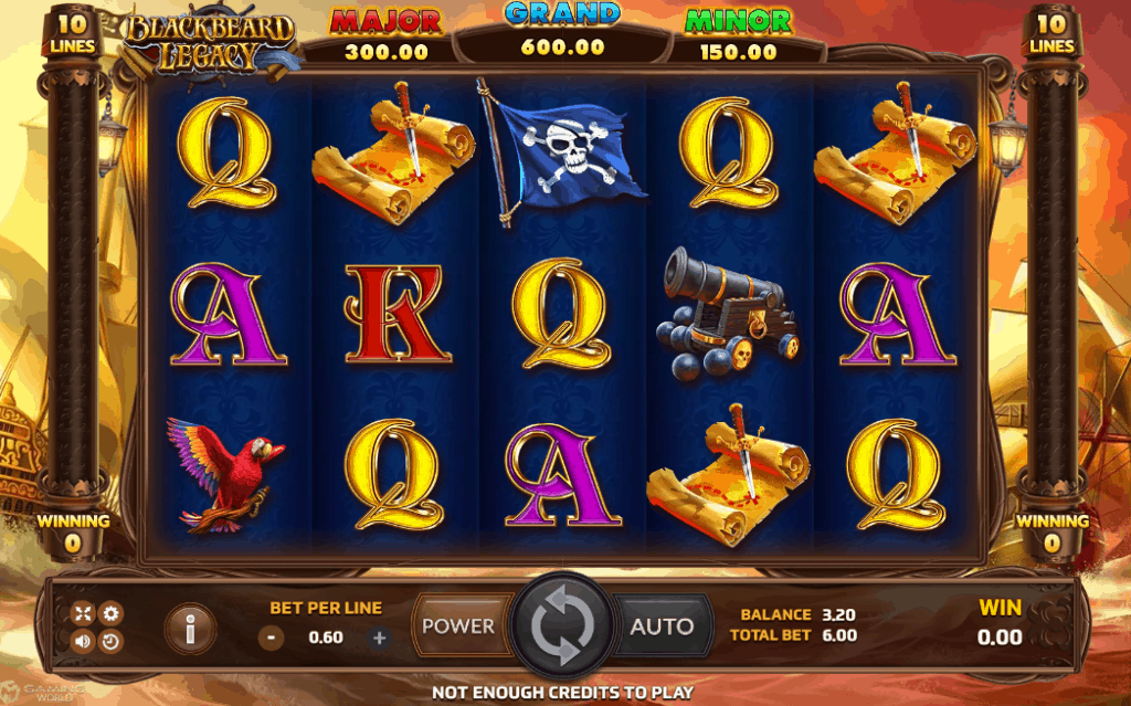 Black Beard Legacy Joker123 Game