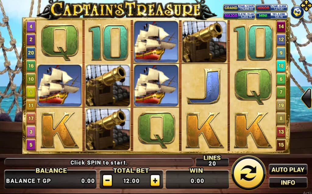 Captain's Treasure Pro Joker123 Game joker เครดิตฟรี 50 ล่าสุด