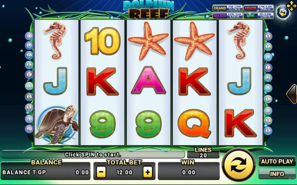 Dolphin Reef Joker123 Game ฝาก 10 รับ 100 วอเลท joker