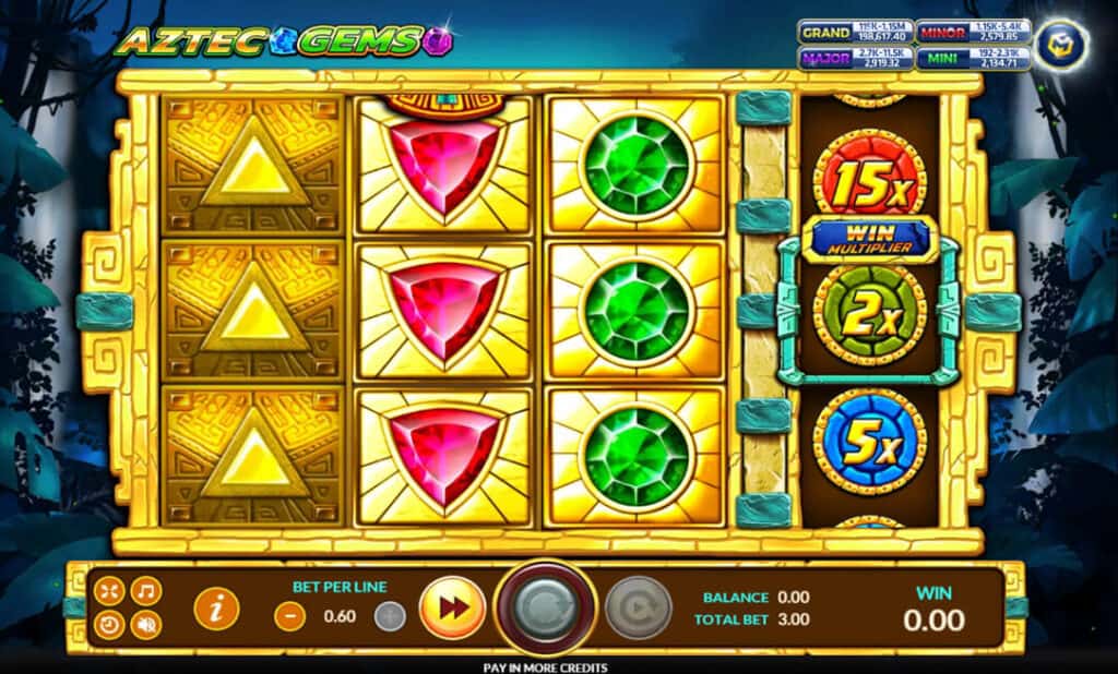 Aztec Gems Joker123 สล็อตโจ๊กเกอร์ 789