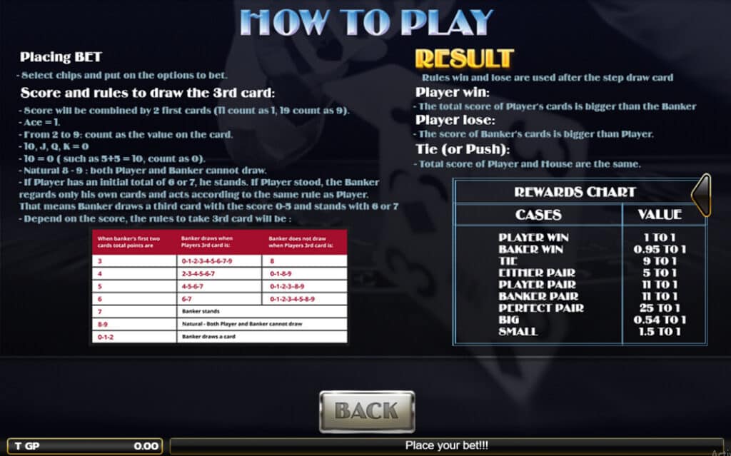 Baccarat Joker123 info สมัคร joker123net