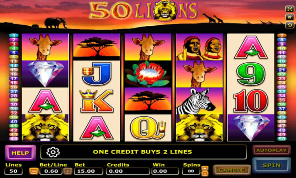 Fifty Lions Joker123 joker ฝาก 10 บาท ได้ 100 ล่าสุด