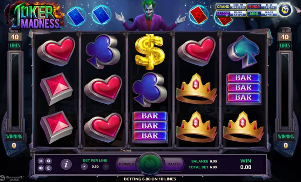 Joker Madness Joker123 ลิงค์เข้าเล่น www joker123 net