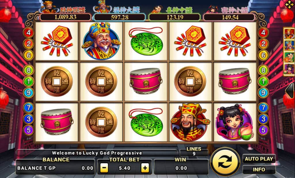 Lucky God Progressive Joker123 joker123 ฟรีเครดิต