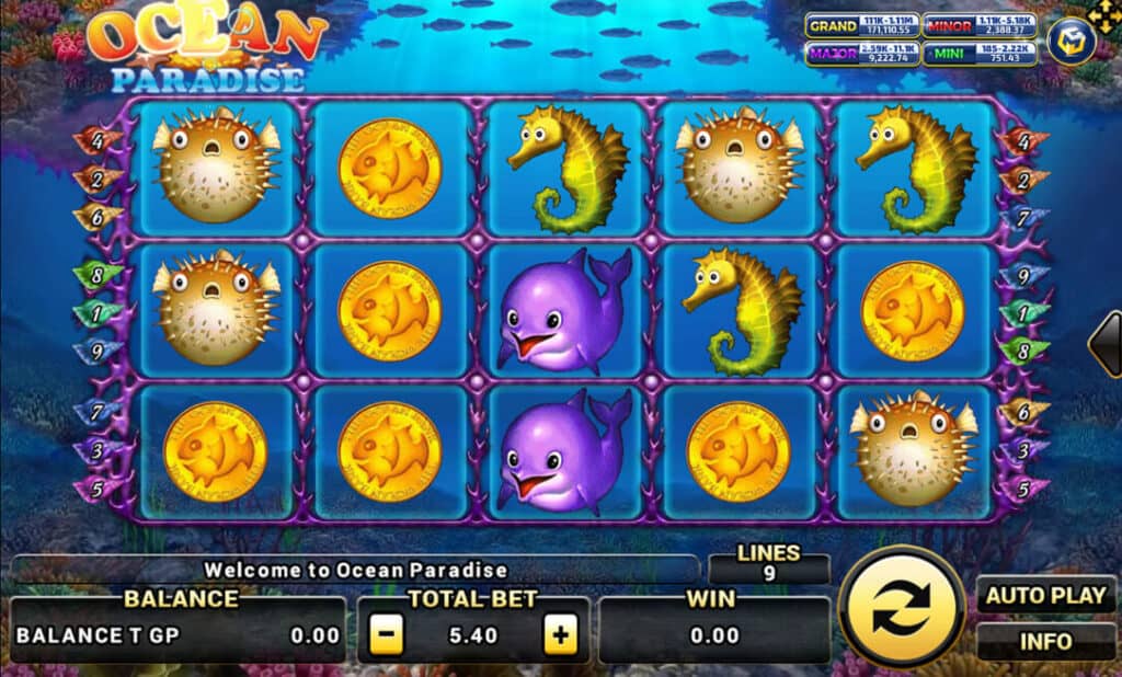 Ocean Paradise Joker123 ลิงค์เข้าเล่น www joker123 net