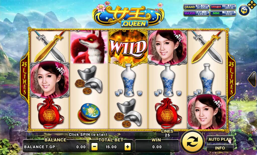 Queen Joker123 master joker slot