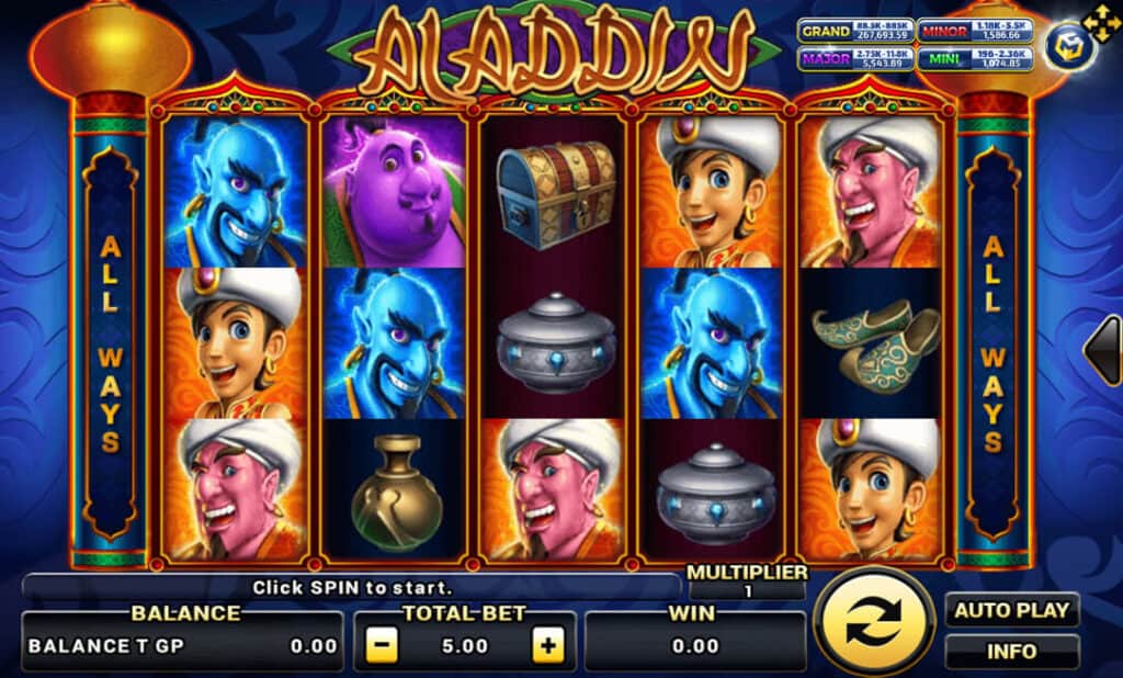 Aladdin Joker123 สมัคร Joker888