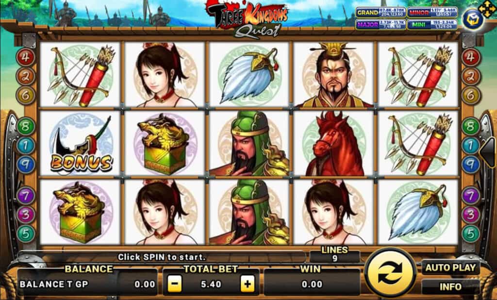 Three Kingdoms Quest Joker123 สล็อตโจ๊กเกอร์ 168