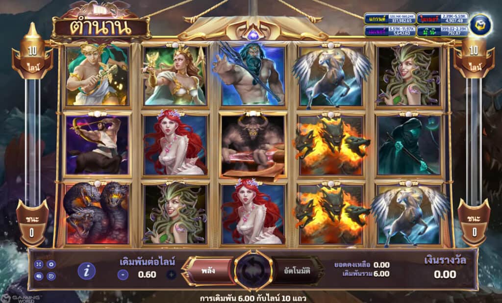 Mythological Joker123 Slot Joker แตกง่าย