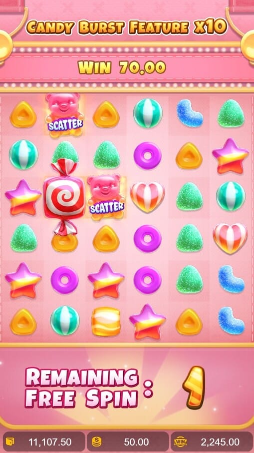 Candy Burst PG ฝากวอลเลท