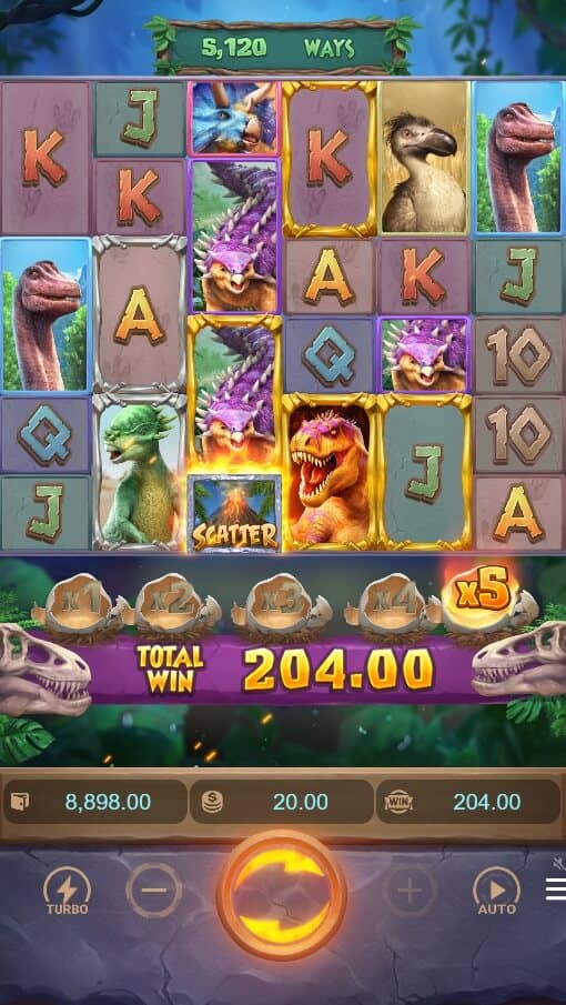 Jurassic Kingdom ทางเข้าเล่น PG Slot