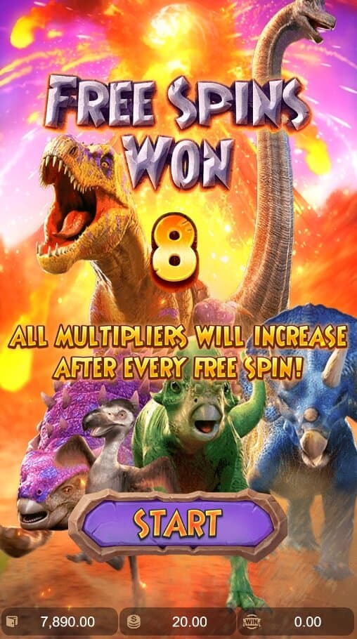 Jurassic Kingdom ทางเข้าเล่น PG