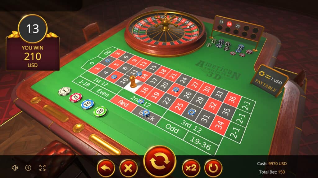 AMERICAN ROULETTE 3D Jokerslot888