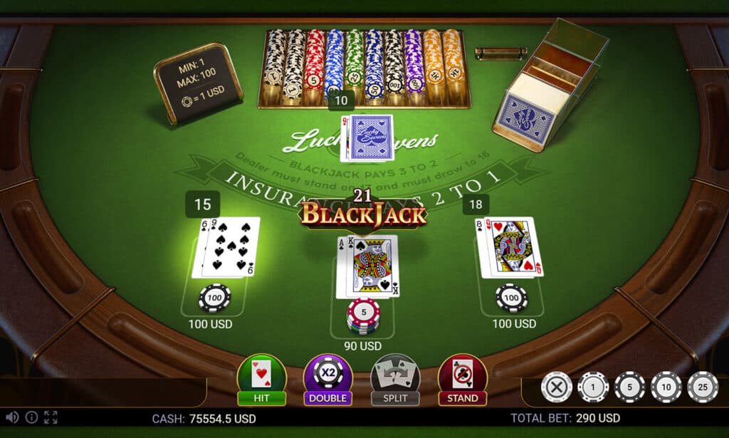 BLACKJACK: LUCKY SEVENS Joker Gaming