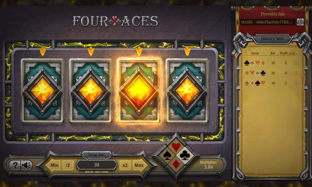 FOUR ACES Joker Slot