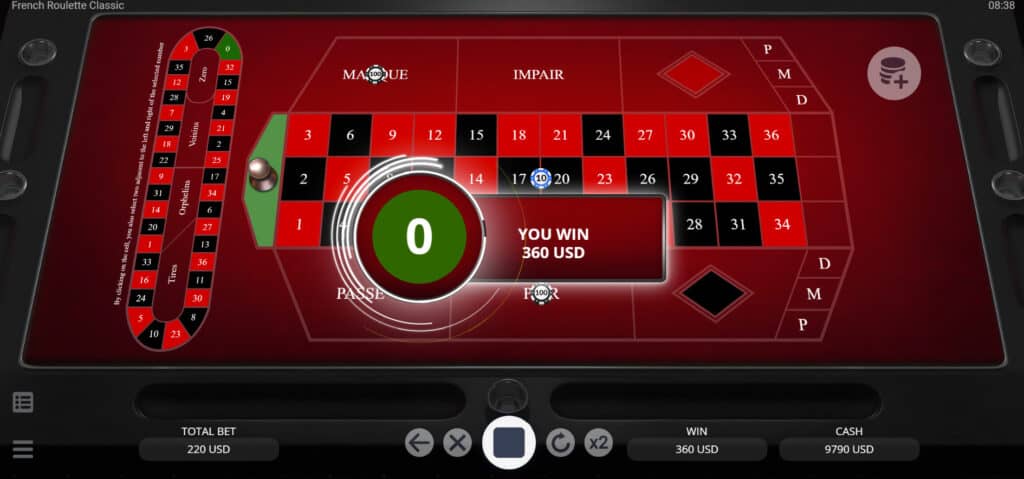 FRENCH ROULETTE CLASSIC Joker Gaming