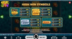 Fruit Spin สล็อตจาก PG SLOT สล็อตโจ๊กเกอร์ Joker สล็อต 888