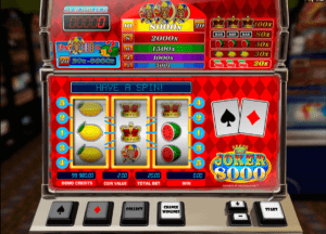 Joker 8000 ดาวน์โหลด Slots Joker