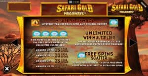 Safari Gold Megaways™ สล็อตโจ๊กเกอร์ ดาวน์โหลด JOKER123