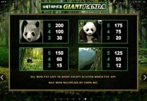 Untamed Giant Panda สล็อตโจ๊กเกอร์ ดาวน์โหลด Slotxo Joker