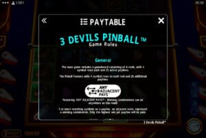 3 Devils Pinball สล็อตโจ๊กเกอร์ ดาวน์โหลด s9 slotxo