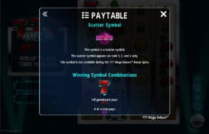 777 Mega Deluxe สล็อตโจ๊กเกอร์ ดาวน์โหลด slotxo nm