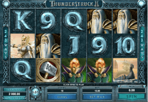 Thunderstruck II สล็อตโจ๊กเกอร์ ดาวน์โหลด slotxo 311