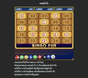 BINGO FUN สล็อตโจ๊กเกอร์ 888