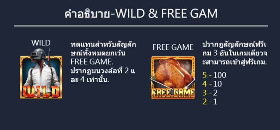 Chicken Dinner สล็อตค่าย Askmebet Jokerslot888