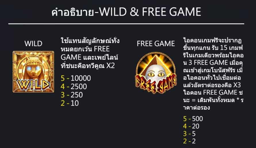 Egypt Oracle สล็อตค่าย Askmebet Slot1234 Joker