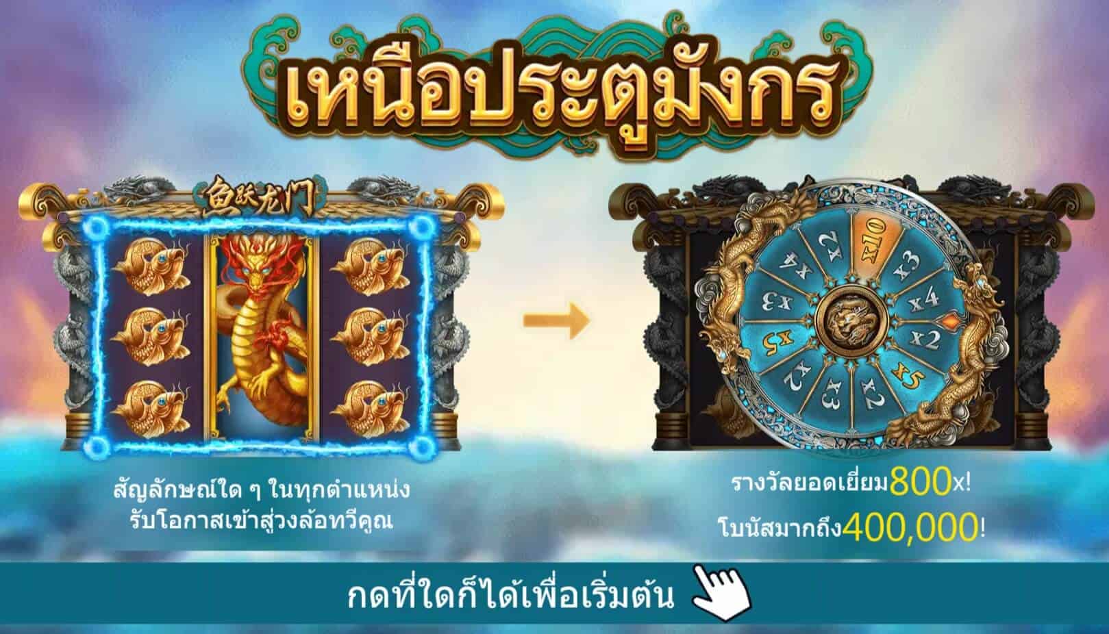 Over Dragon’s Gate สล็อตค่าย Askmebet Jokerslot789