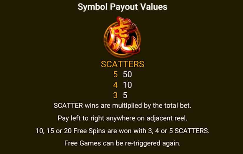 TIGER WARRIOR Slots Joker