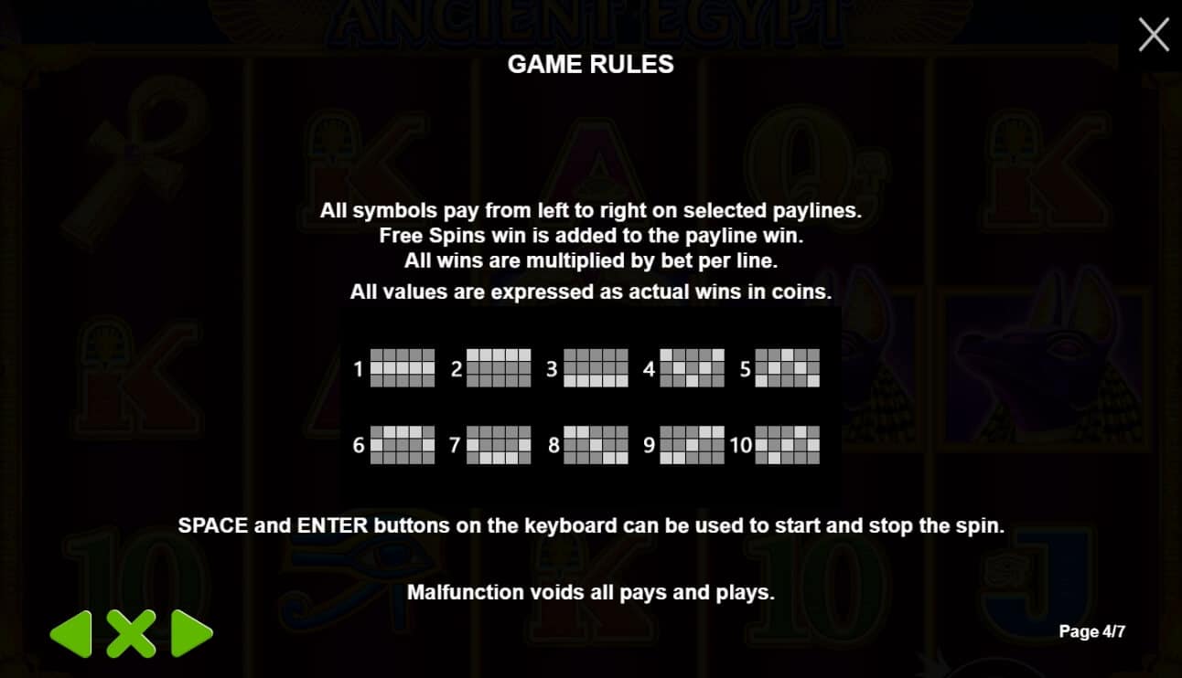 Ancient Egypt เกมสล็อต เว็บตรง จากค่าย Pragmatic Play ทางเข้า joker123