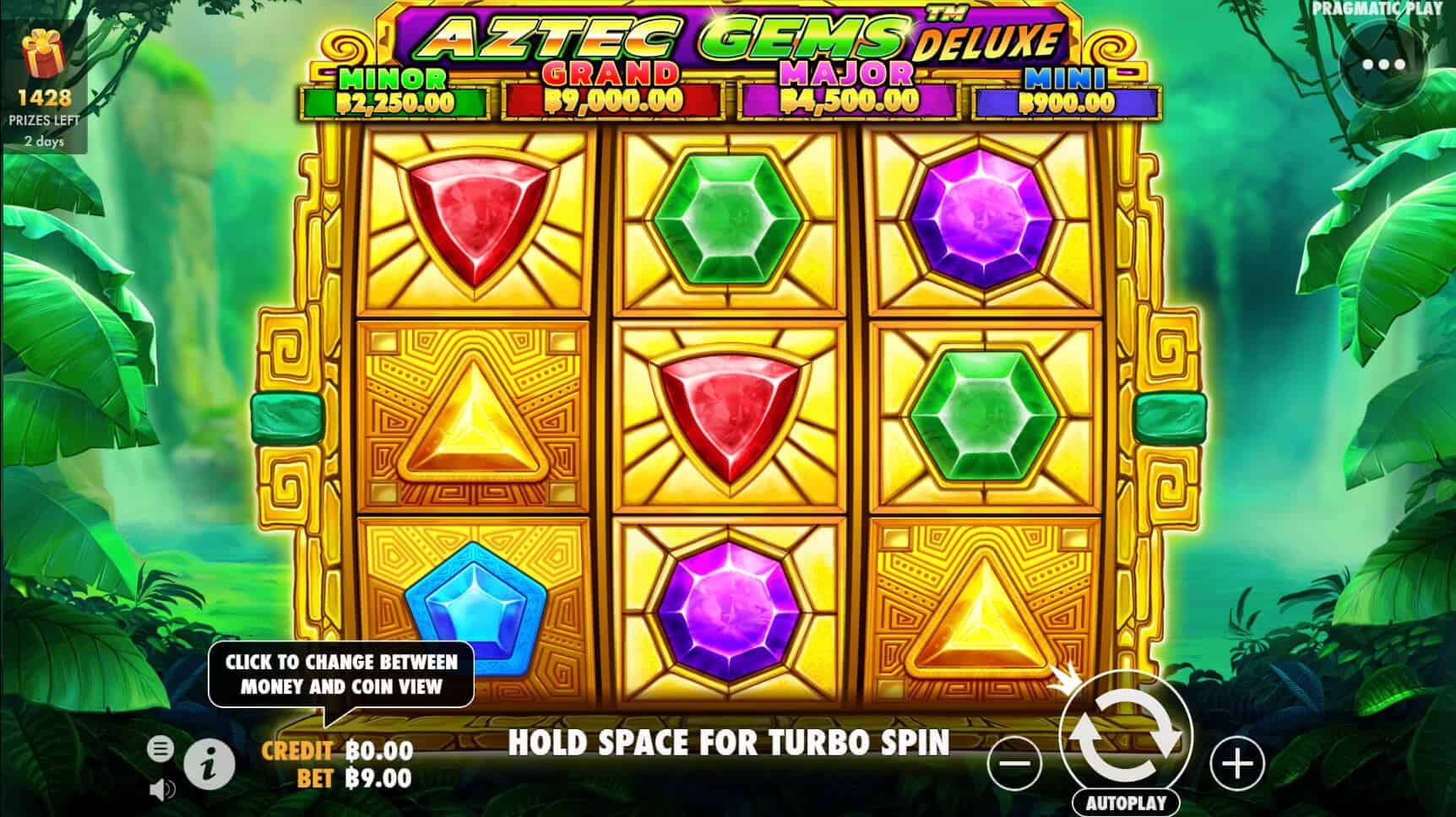 Aztec Gems Deluxe เกมสล็อต เว็บตรง จากค่าย Pragmatic Play สล็อต joker123
