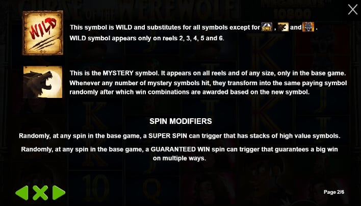 Curse Of The Werewolf Megaways เกมสล็อต เว็บตรง จากค่าย Pragmatic Play joker888