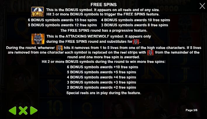 Curse Of The Werewolf Megaways เกมสล็อต เว็บตรง จากค่าย Pragmatic Play joker123 net