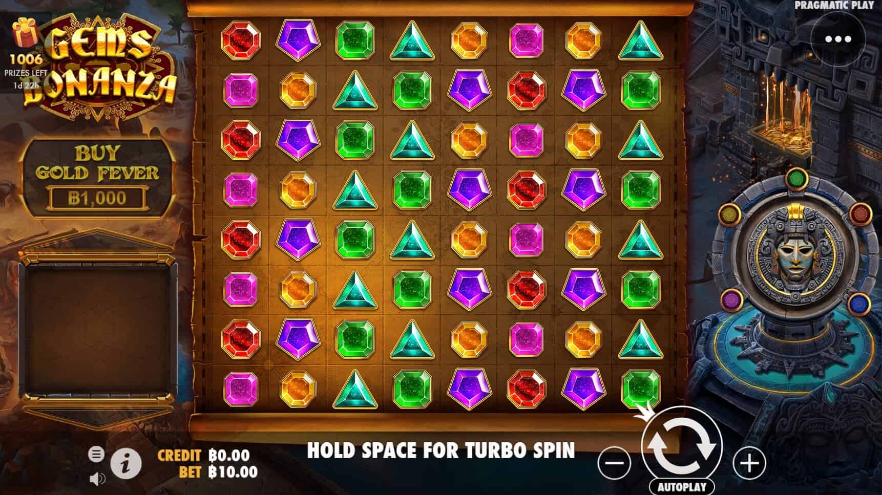 Gems Bonanza เกมสล็อต เว็บตรง จากค่าย Pragmatic Play joker gaming