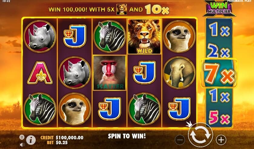 Hot Safari เกมสล็อต เว็บตรง จากค่าย Pragmatic Play joker สล็อต 888