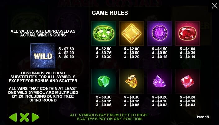 Magic Crystals เกมสล็อต เว็บตรง จากค่าย Pragmatic Play โจ๊กเกอร์สล็อต