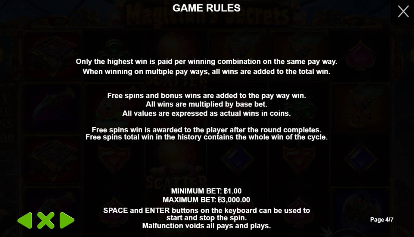 Magician's-Secrets เกมสล็อต เว็บตรง จากค่าย Pragmatic Play สล็อต 1234 joker