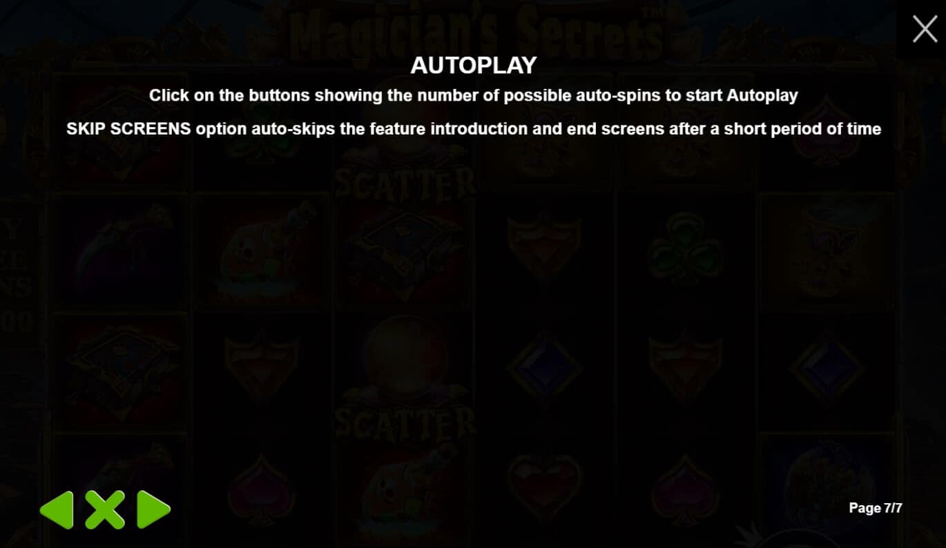 Magician's-Secrets เกมสล็อต เว็บตรง จากค่าย Pragmatic Play slot1234 joker