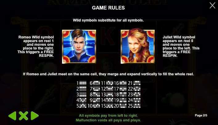 Romeo And Juliet เกมสล็อต เว็บตรง จากค่าย Pragmatic Play สล็อต joker123