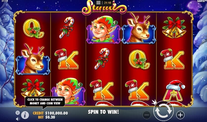 Santa เกมสล็อต เว็บตรง จากค่าย Pragmatic Play โจ๊กเกอร์ 888