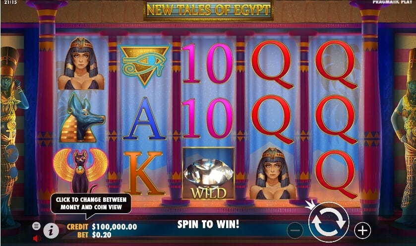 Tales Of Egypt เกมสล็อต เว็บตรง จากค่าย Pragmatic Play joker123th