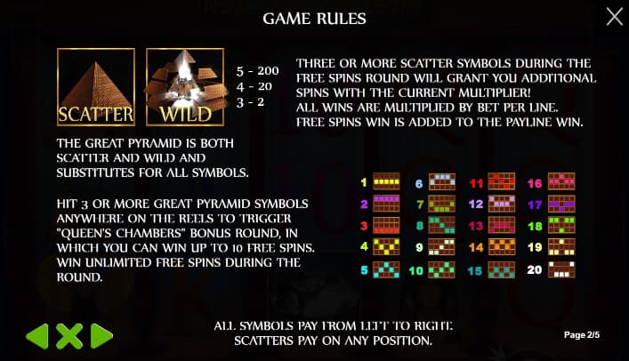 Tales Of Egypt เกมสล็อต เว็บตรง จากค่าย Pragmatic Play joker123th