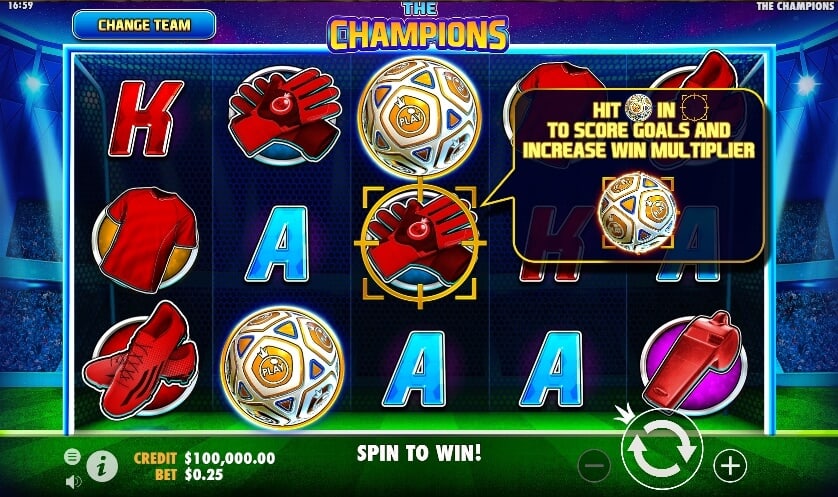 The Champions เกมสล็อต เว็บตรง จากค่าย Pragmatic Play joker123th