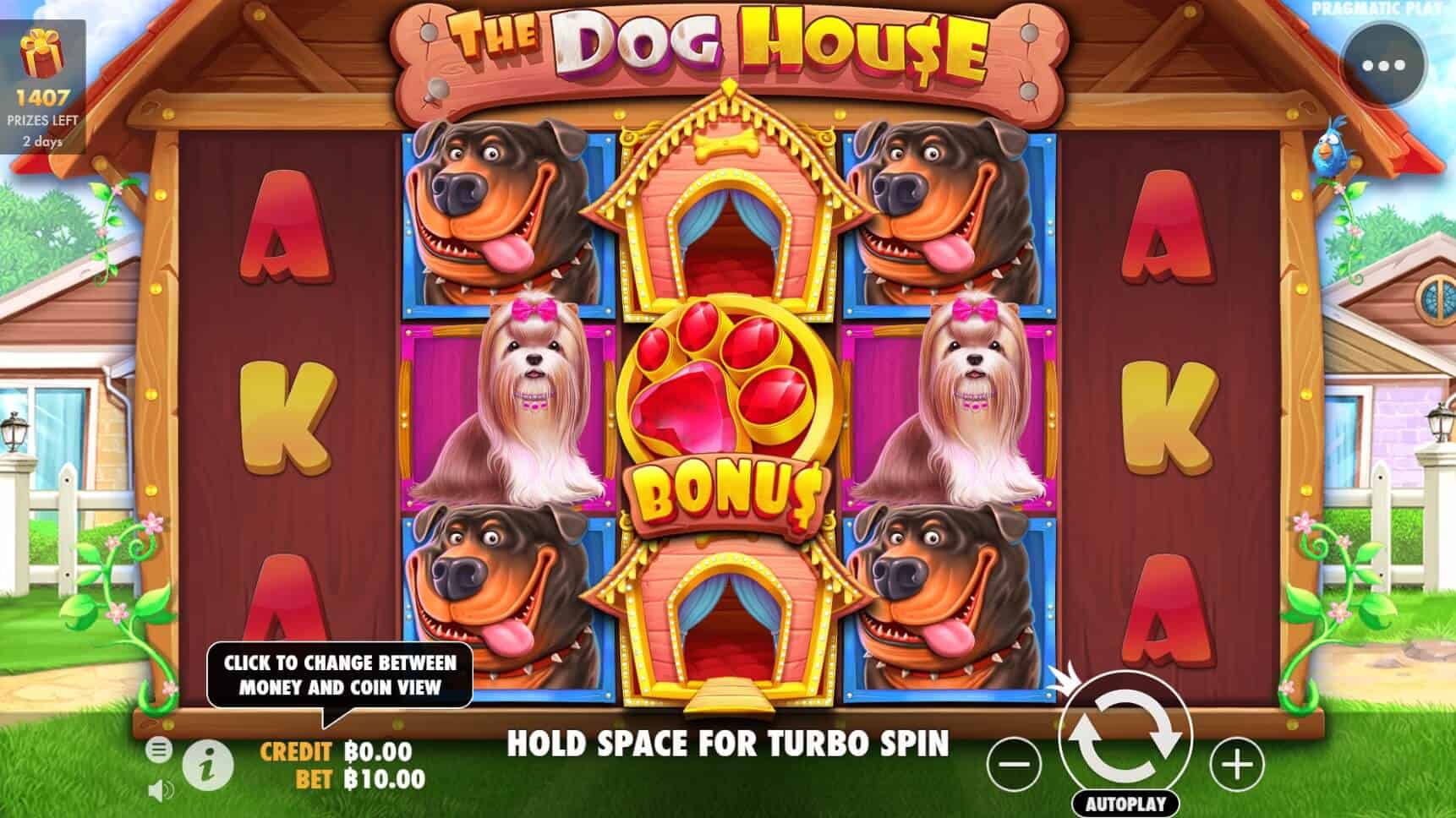 The Dog House เกมสล็อต เว็บตรง จากค่าย Pragmatic Play โจ๊กเกอร์ 123
