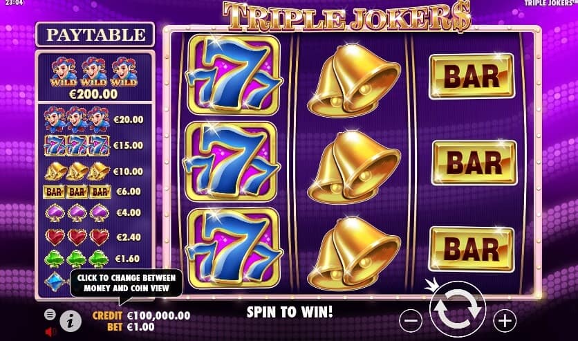 Triple Jokers เกมสล็อต เว็บตรง จากค่าย Pragmatic Play โจ๊กเกอร์สล็อต