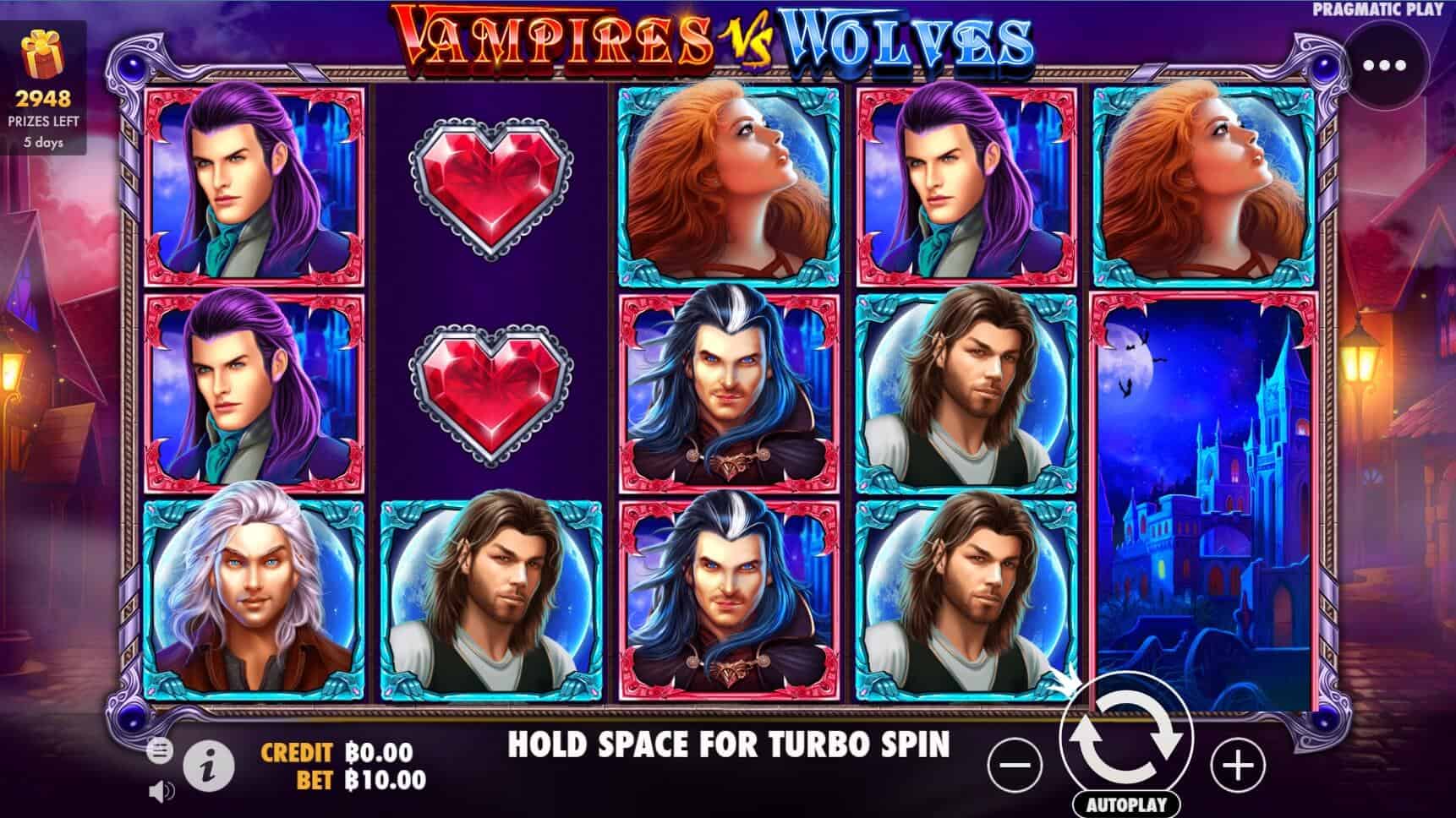Vampires Vs Wolves เกมสล็อต เว็บตรง จากค่าย Pragmatic Play joker slot